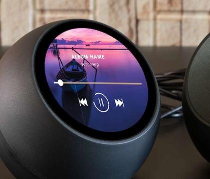 Image du produit WaveShare 5inch HDMI écran tactile capacitif ronde 1080x1080