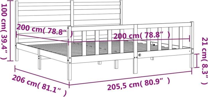 Actual product image VidaXL Kiriakos (200 x 200 cm)