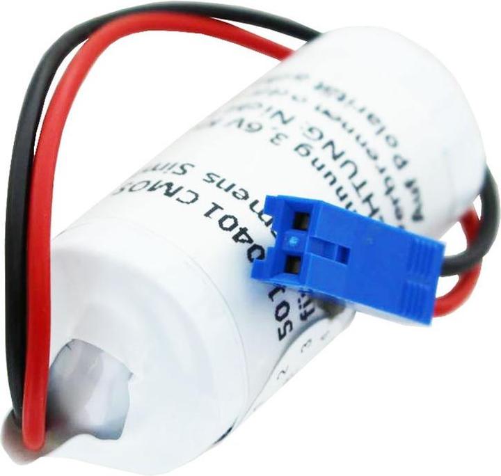 Image du produit AccuCell Batterie passend für Siemens Simatic C7-623 Batterie C7-624, C7-626 C7-633, C7-634 (1 pcs, 1650 mAh)