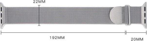 Image du produit MU Classic Bracelet métallique Milanese Series (45 mm, 44 mm, 42 mm, Métal)