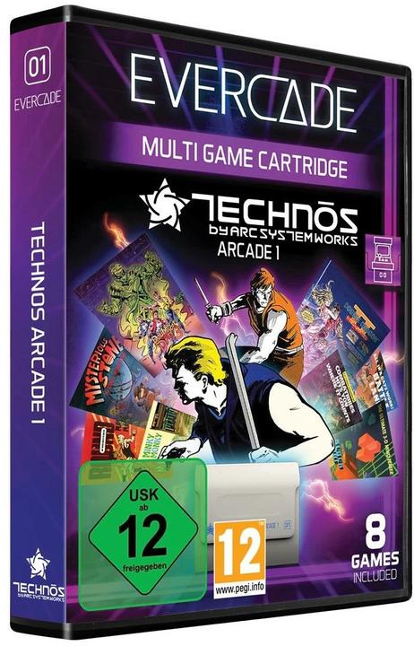 Image du produit Blaze Cartouche d'arcade Evercade Technos 1 (Evercade, EN)