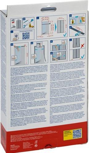 Produktbild tesa Insektenschutz Magnetvorhang für Balkon- und Terrassentüren, selbstschliessend, Montage ohne Bohren (100 x 220 cm)
