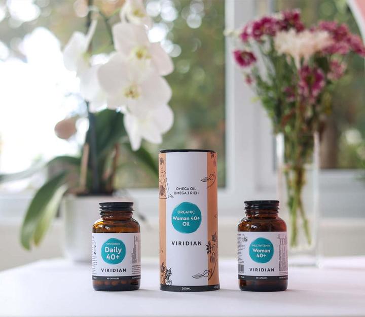 Actual product image Viridian Frauen 40+ Multivitamin Kapseln Dose 60 Stk (60 Piece, Capsules)