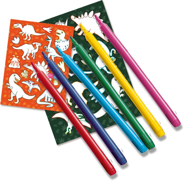 Actual product image Sombo SES Sticker maker dinosaur