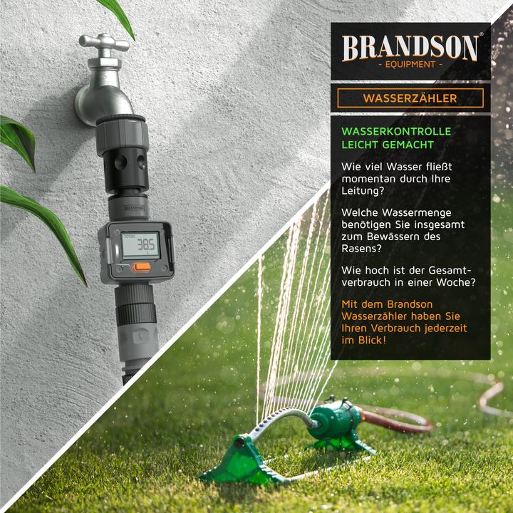 Produktbild Brandson Digitaler Wasserzähler (Bewässerungsuhr)