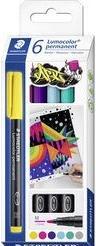 Actual product image Staedtler Lumocolor permanent pen 317 Permanent universal pencils M (6x)