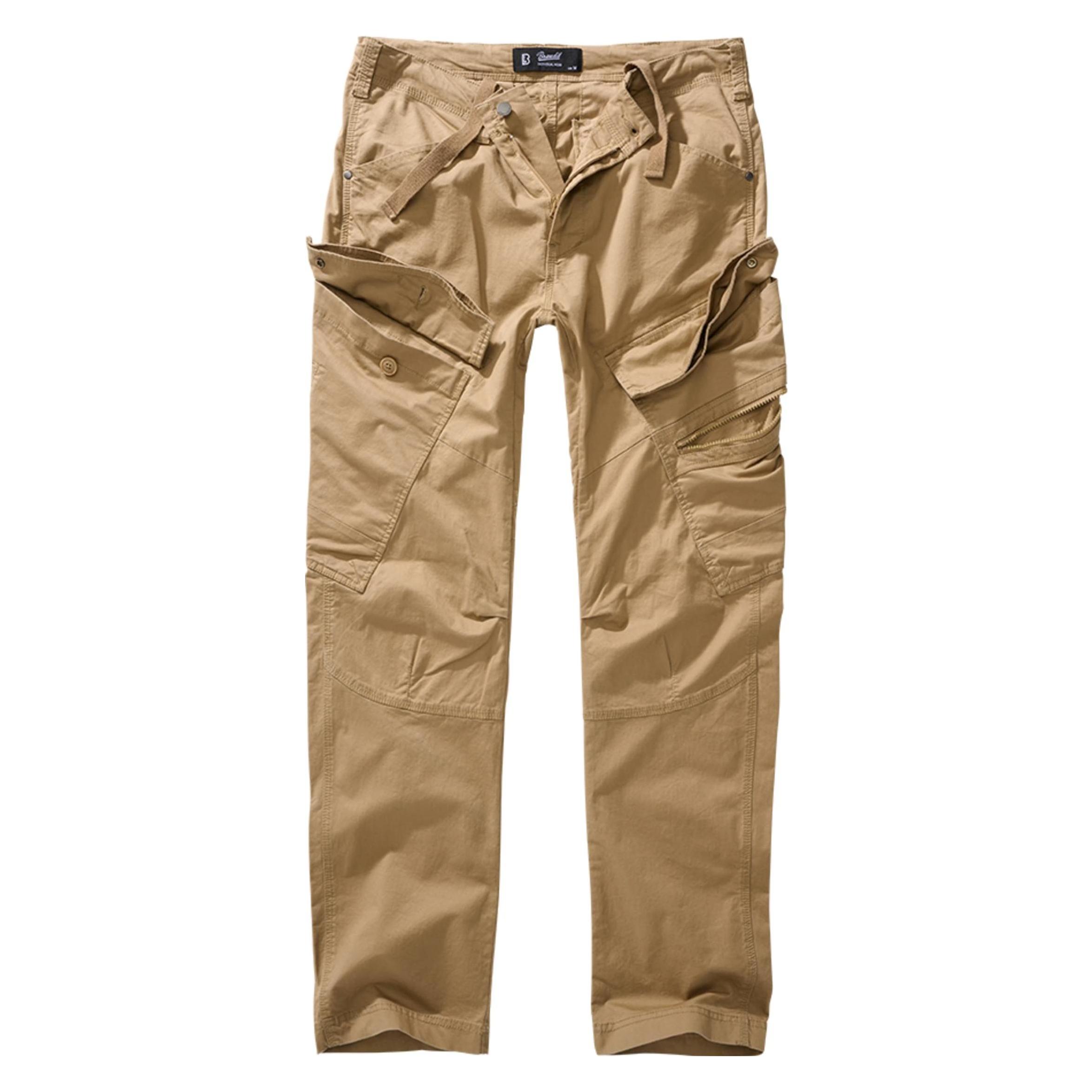 Brandit, Herren, Hosen, Adven Slim Fit Outdoorhose Grösse Xxl Farbe Kamel, Braun, (Xxl)