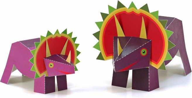 Produktbild Pukaca Papierspielzeug. Maxi Triceratops