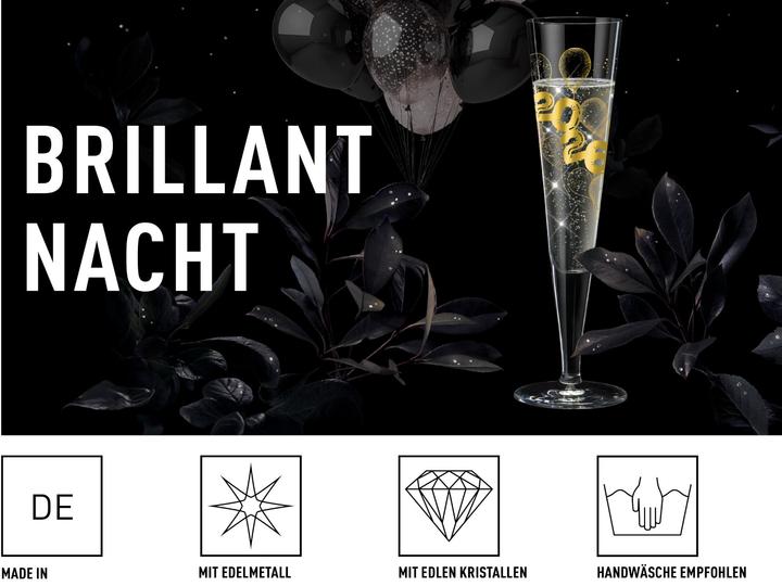 Actual product image Ritzenhoff Brillantnacht Champusglas RDT 2026 (20 cl, 1 Glass, Champagne glasses)