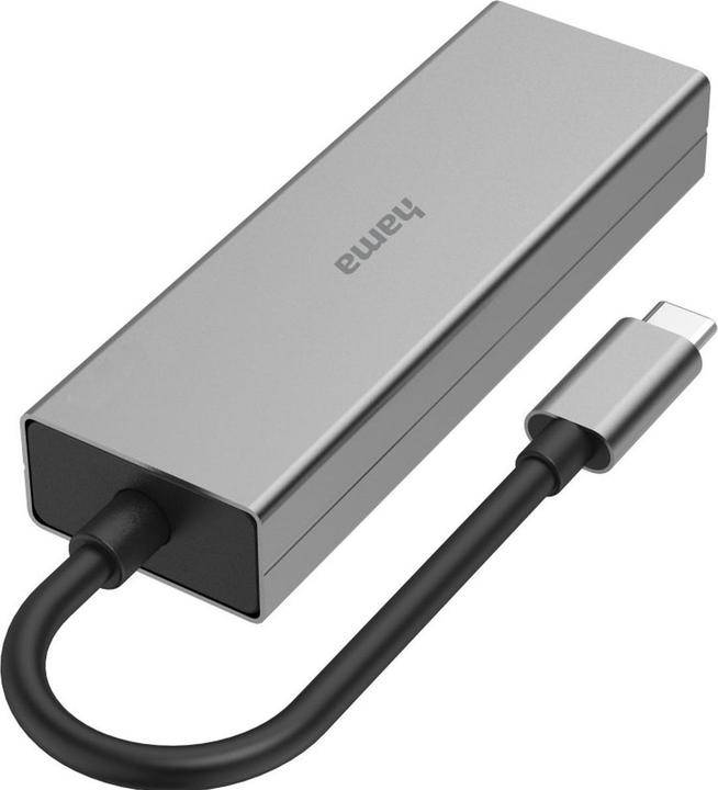 Actual product image Hama USB-C hub, 4 ports, 2x USB-A, 2x USB-C, USB 3.2 Gen1, 5 Gbps (USB-C, 4 ports)