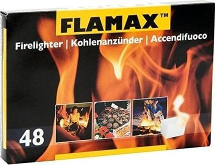 Image du produit Flamax Grill-/Kohleanzünder 48er Würfel im Farbkarton