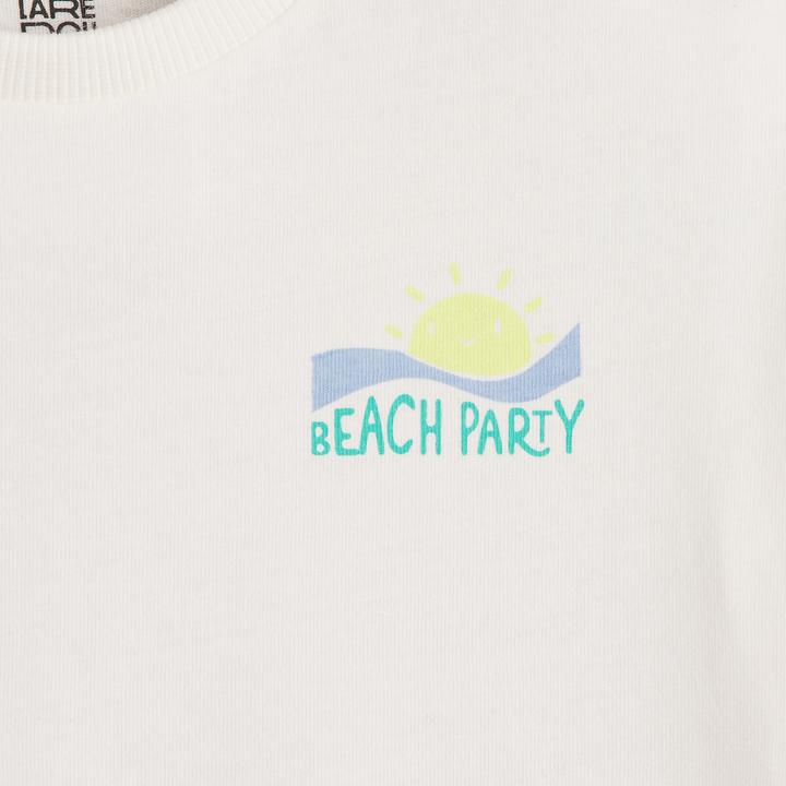 Actual product image La Redoute Collections T-Shirt mit Rundhals und Motiv hinten (110)