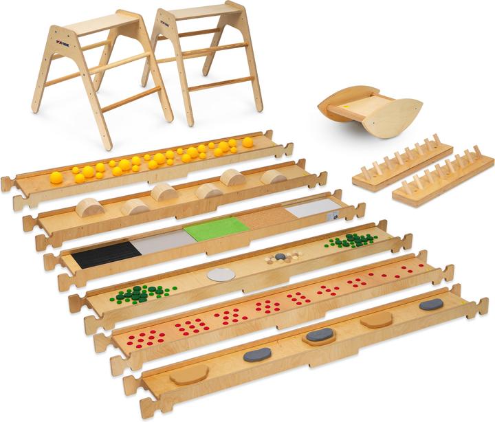 Erzi Balancierparcours-Set Spazierweg