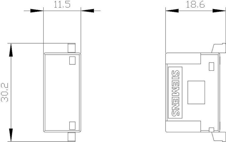 Produktbild Siemens Limiter Überspannungsschutz Varistor LED 24 – 48 V 12 – 24 V S0