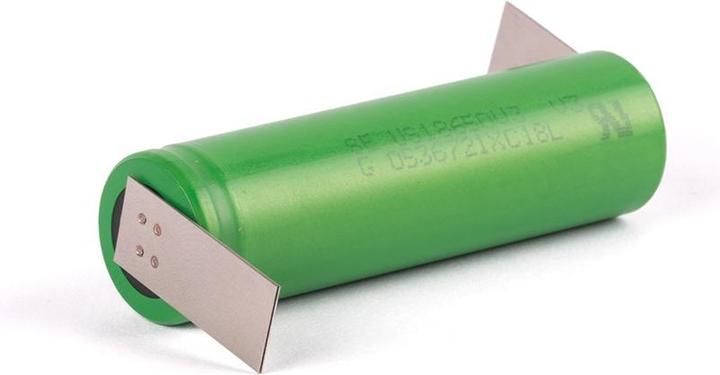Actual product image Sony US18650V3 - 2250mAh, 3.6V - 3.7V + Z solder tag (1 pcs., 18650, 2250 mAh)