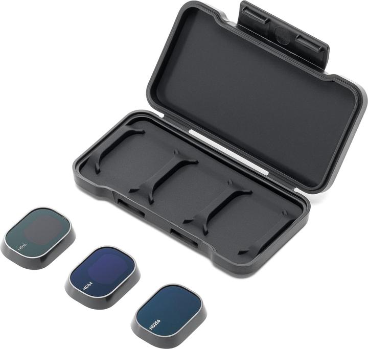 Immagine prodotto DJI Set di filtri ND (ND 16/64/256) (Filtri per droni, DJI Mini 4 Pro)