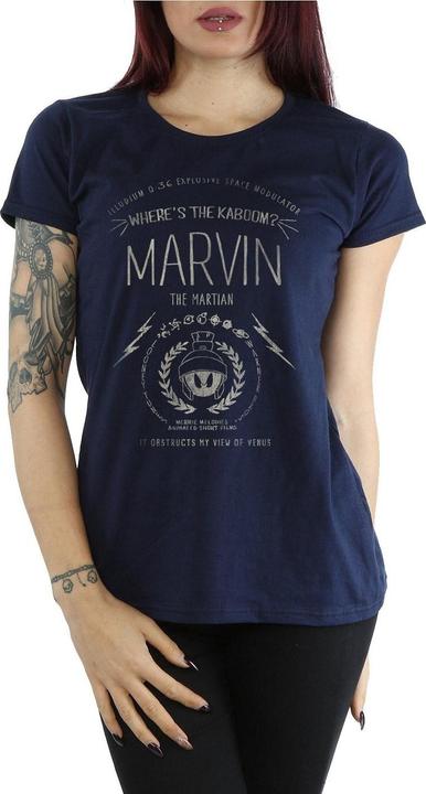Immagine prodotto Looney Tunes Marvin The Martian Where's The Kaboom Maglietta Donna (L)