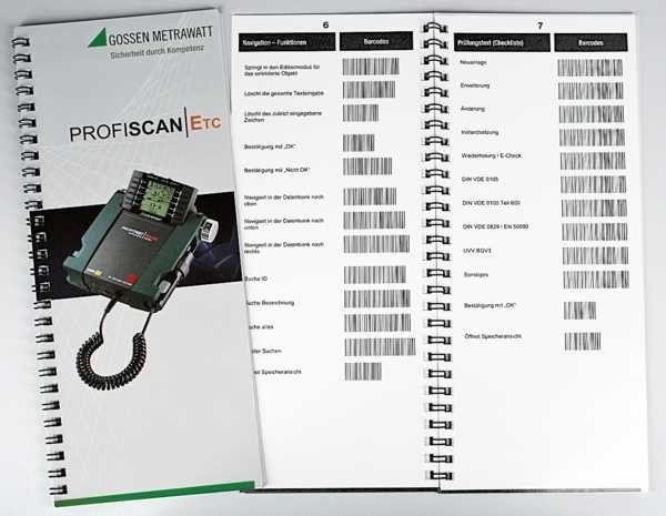Produktbild Gossen Barcode-Eingabehilfe