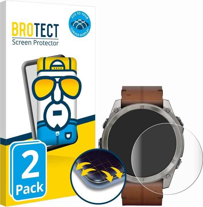 Produktbild BROTECT Fullscreen Schutzfolie Displayschutz Folie Klar Transparent