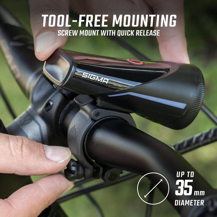 Immagine prodotto Sigma Sport Aura 100 USB & Blaze Link, Akku-Beleuchtungsset