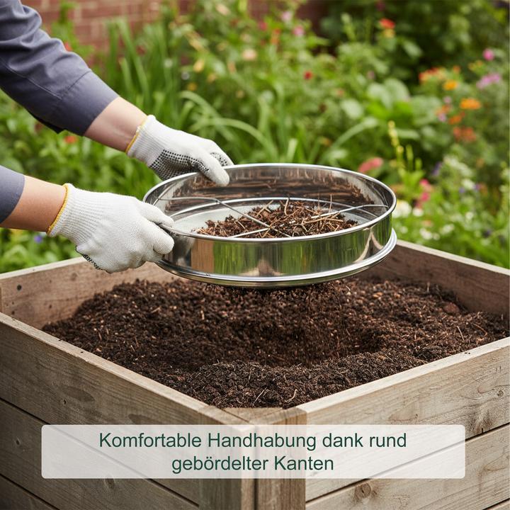 Actual product image Relaxdays soil sieve