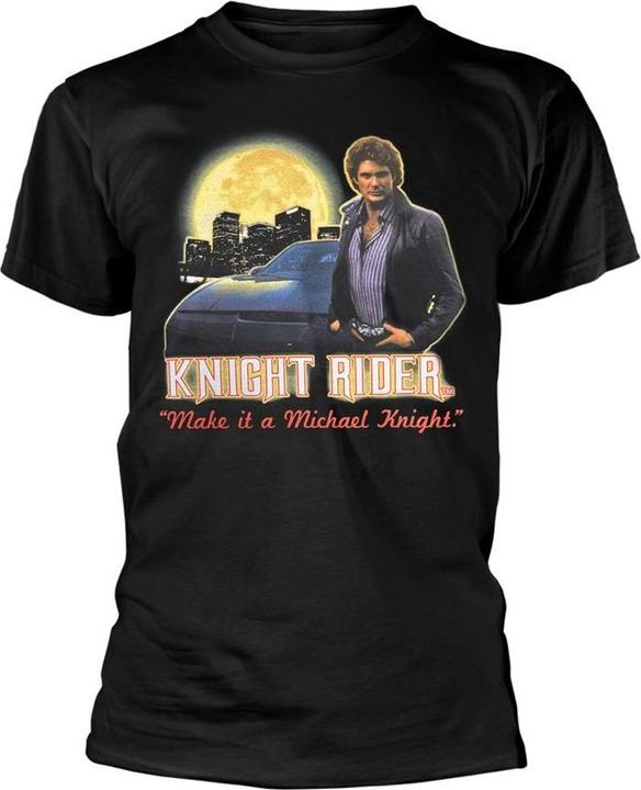Produktbild Universal Textiles Make It A Michael Knight TShirt kurzärmlig (M)