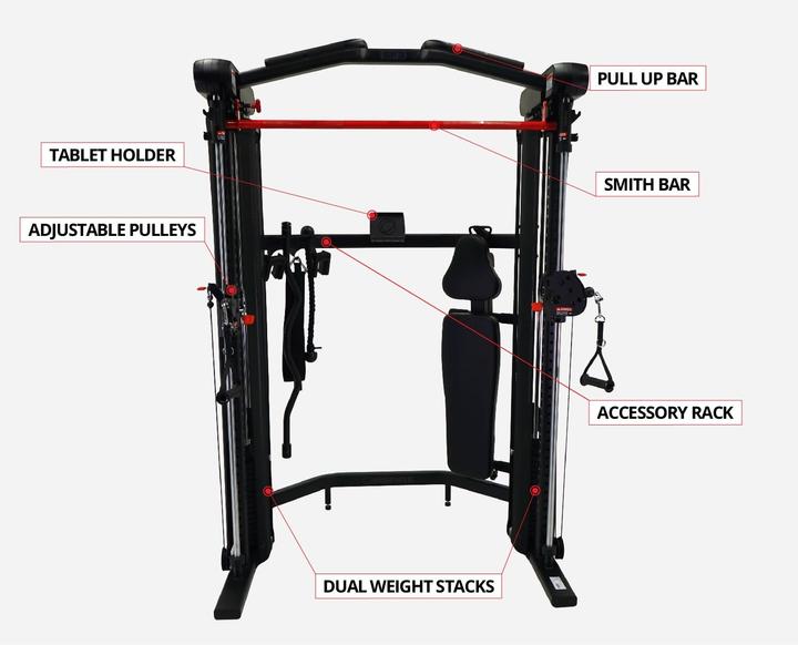 Produktbild Inspire SF3 Functional Trainer Smith Machine