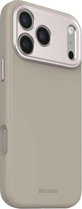 Productafbeelding Decoded Silicone Backcover Apple iPhone 17 Pro Max Soft Taupe (Apple iPhone 17 Pro Max)