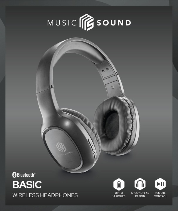 Actual product image Cellularline Basic (No noise cancelling, 120 h, Cable, Wireless)