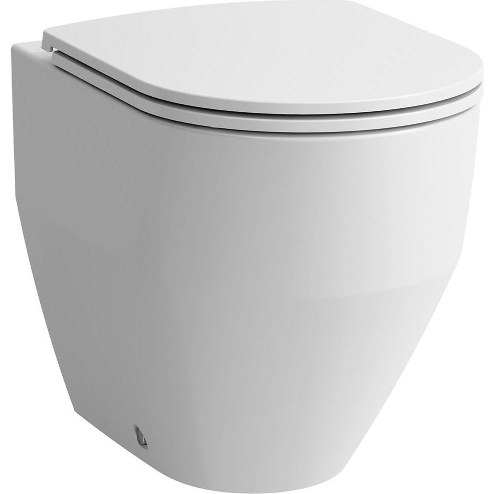 Laufen, Toilette + Bidet, Stand-WC PRO Tiefspüler, spülrandlos weiss