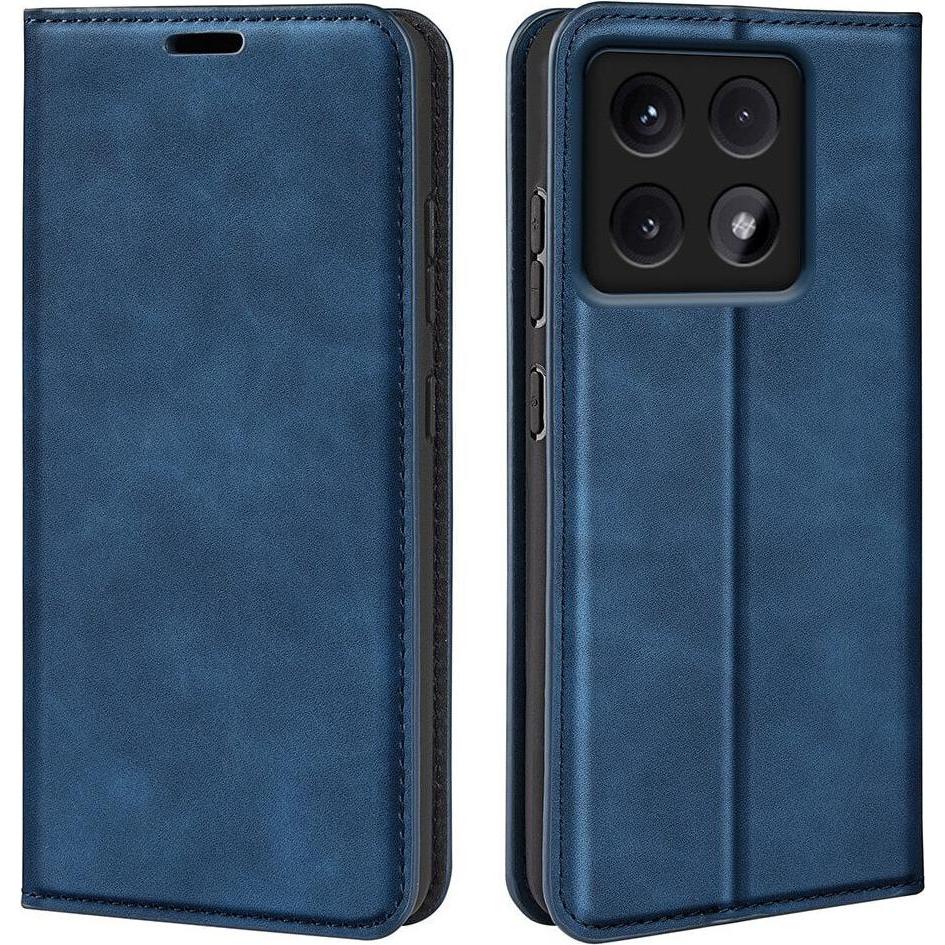 Cover-Discount Xiaomi 14T - Stand Flip Case Hülle (Xiaomi 14T), Smartphone Hülle, Blau