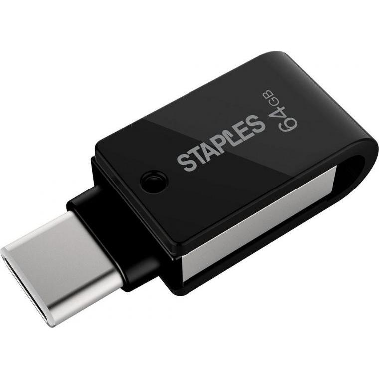 Emtec Staples Dual USB3.1 Type-C K230 64GB (64 GB, USB-A, USB-C), Chiavetta USB