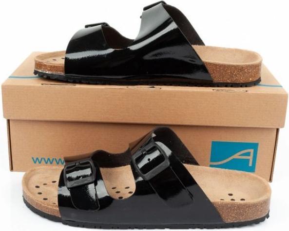 Produktbild Abeba Sandals Schwarze Arbeits-Flip-Flops (36)