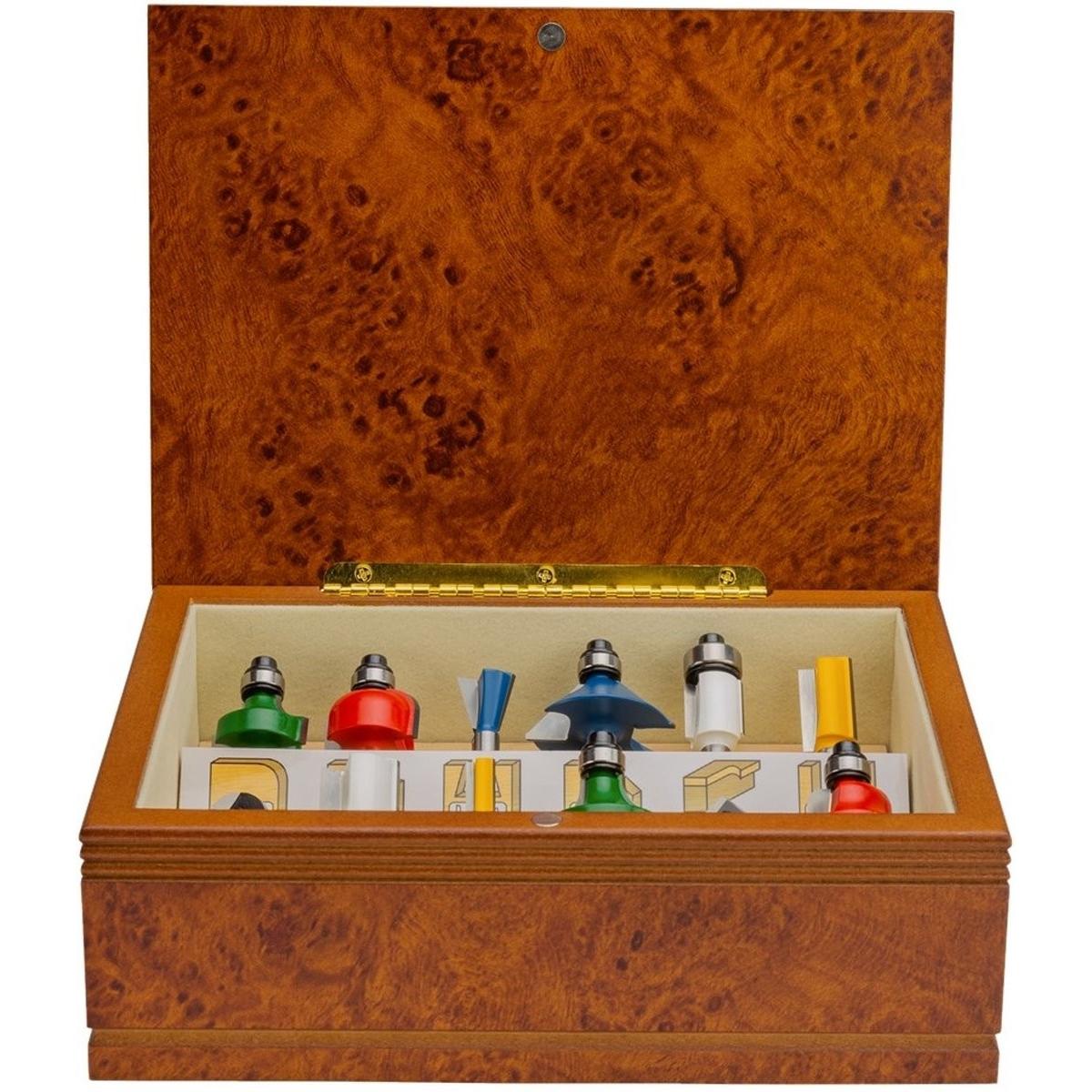 Makita, Punte per fresa, A-87921 Freesset 6mm 12-delig