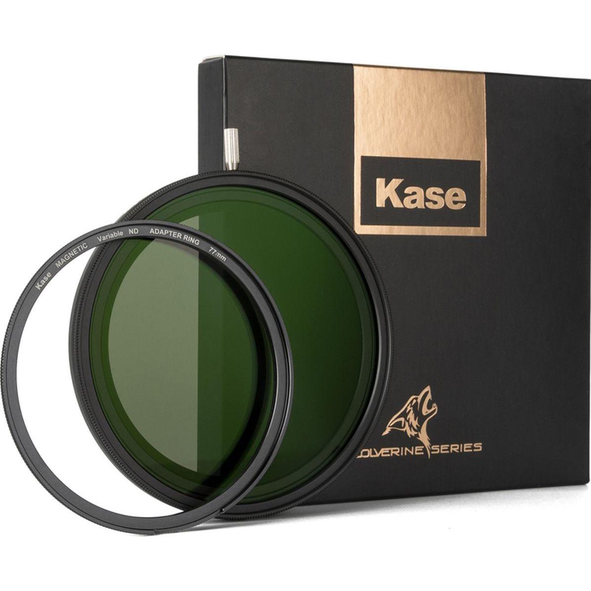 Kase Magnetice Variable ND2-5 Stop 77mm (100065284) (77 mm, Filtri grigi), Filtro fotografico, Grigio