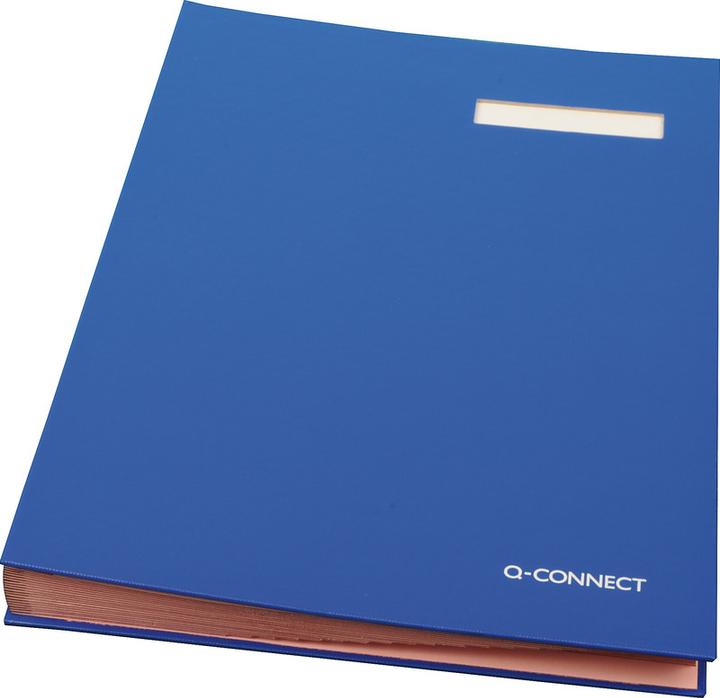 Produktbild Q-Connect Unterschriftenmappe (A4, 1x)