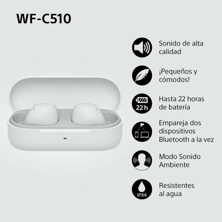 Actual product image Sony WF-C510 (No noise cancellation, 11 h, Wireless)