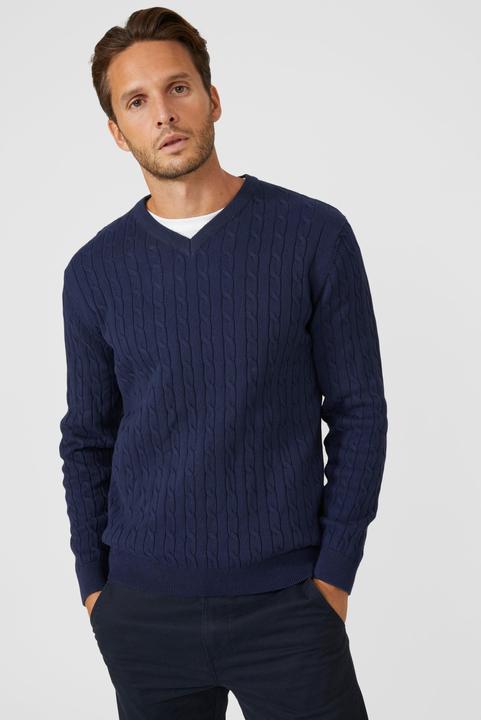 Produktbild Universal Textiles Premium Pullover VAusschnitt (M)