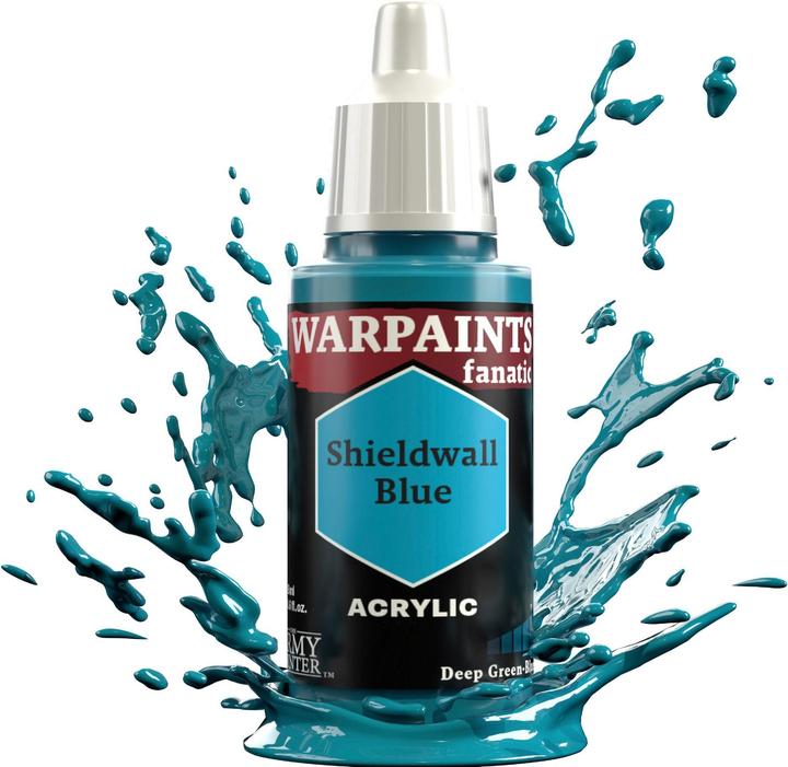 Produktbild The Army Painter Farbe Warpaints Fanatic: Shieldwall Blue 18 ml