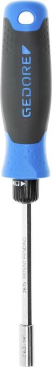 Produktbild Gedore 2675 Knarren-Schraubendreher SilentGEAR 1/4" (Innensechskant)