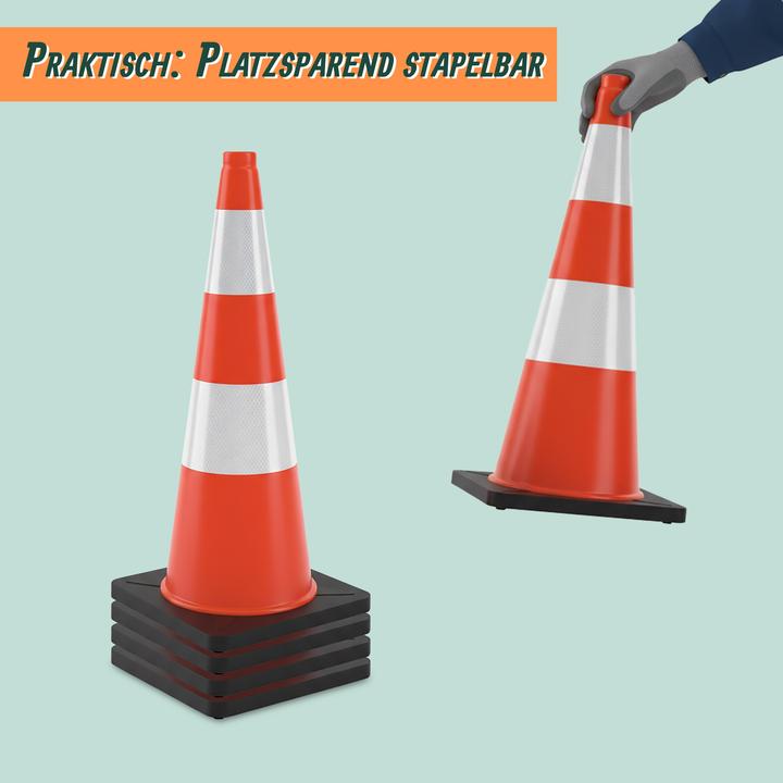 Image du produit Relaxdays Cône de sécurité