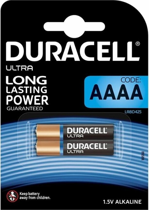 Actual product image Duracell Ultra Mini (2 pcs., AAAA, 600 mAh)