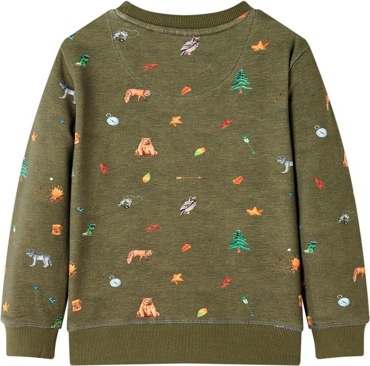 Immagine prodotto vidaXL Felpa da bambino kaki 104,Materiale: 95 % cotone. 5 (104)