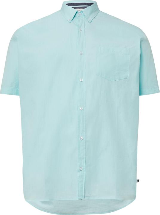 Actual product image S.Oliver Hemd Regular Fit: Kurzarmhemd mit Struktur-Streifen und Button-Down-Kragen (4XL)