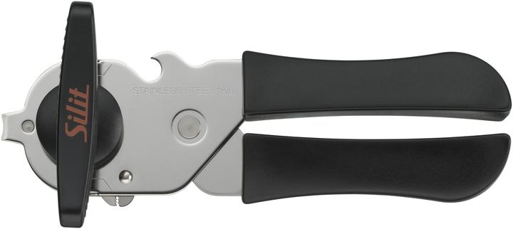 Produktbild Silit Dosenöffner mit integriertem Kapselheber Deckelzange und Öffner Edelstahl