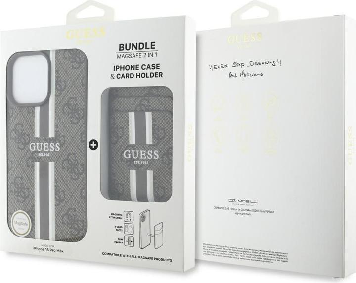 Image du produit Guess 4G Stripes Case (Apple iPhone 16 Pro Max)