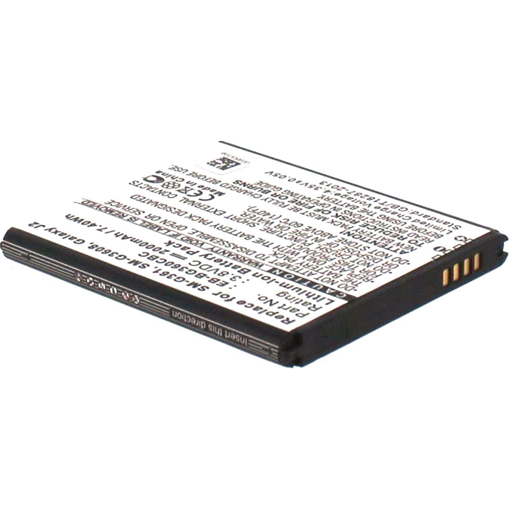 AGI 66802 - Akku - Samsung - SM-G361 - Schwarz - Lithium-Ion (Li-Ion) - 2000 mAh, Smartphone Akku
