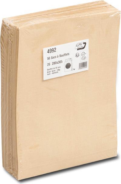 Produktbild GPV Faltenversandtasche 26, 280 x 365 mm, ohne Fenster (50 x)