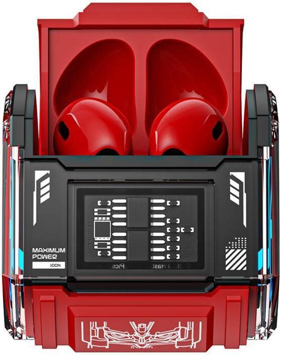 Transformers TWS MG-C03 headphones (red) (5 h, Kabellos)