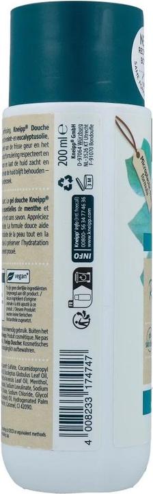 Image du produit Kneipp Gel douche Menthe Eucalyptus - 200 Ml (200 ml)